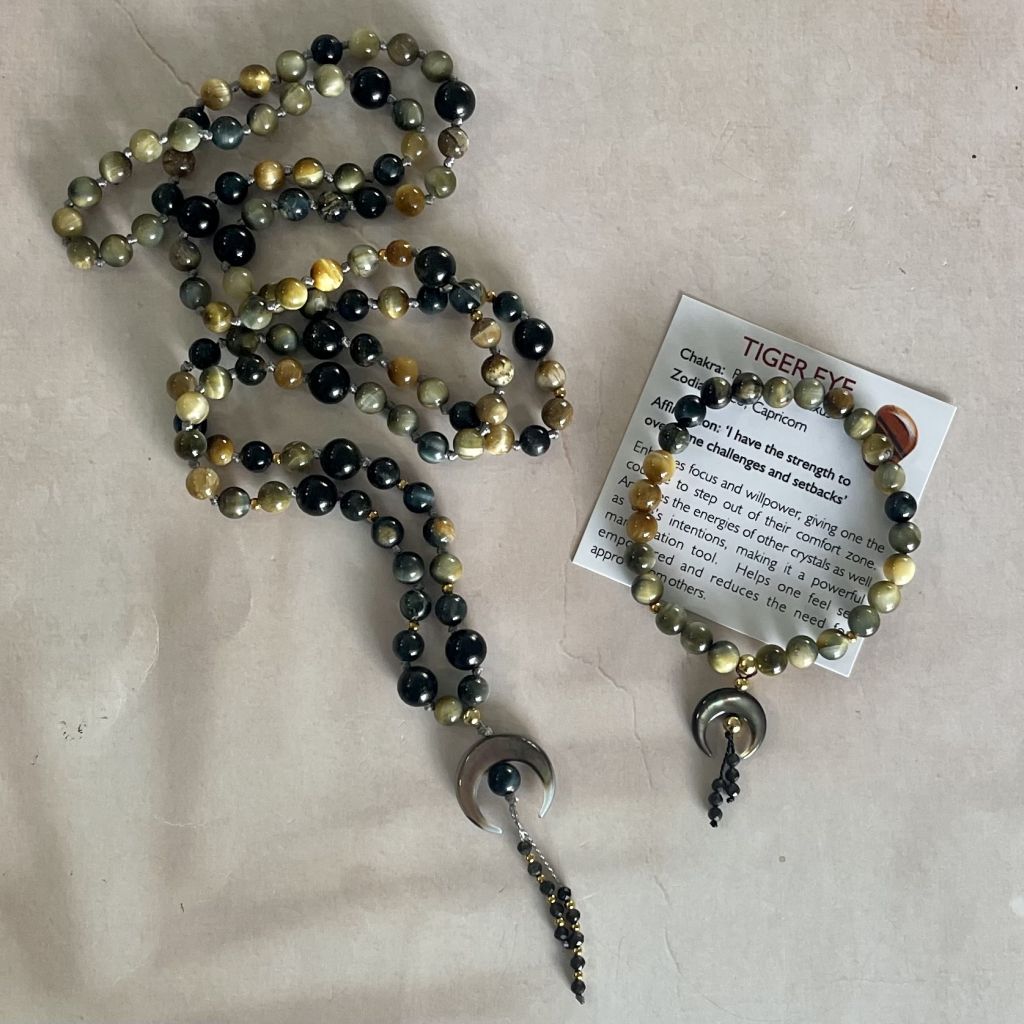 Tiger Eye Beads Bracelets | Chandra Eye Bracelets | Mala Elements