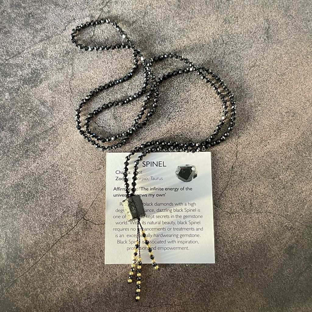 Soul Guardian Necklace | Black Tourmaline Necklace | Mala Elements