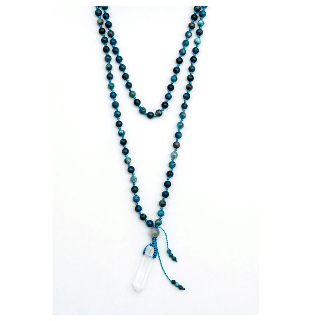 Clear Quartz Mala | Crystal Point Mala | Mala Elements