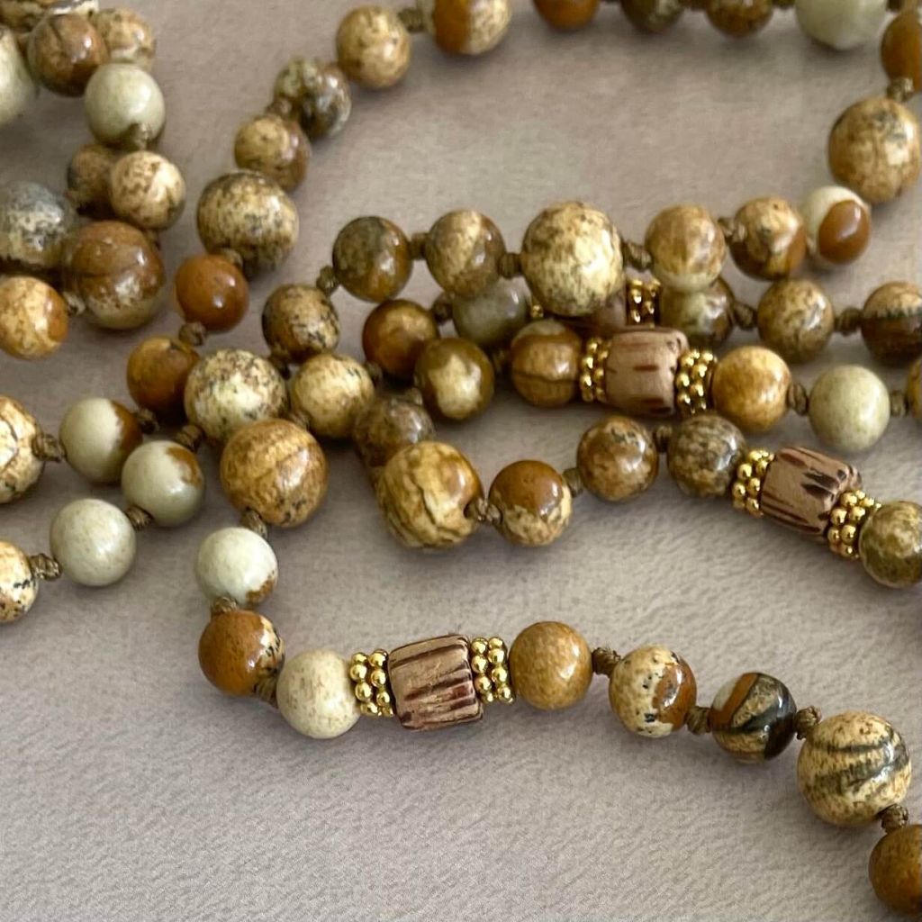 African Turquoise Mala | Nurtured Soul Mala | Mala Elements