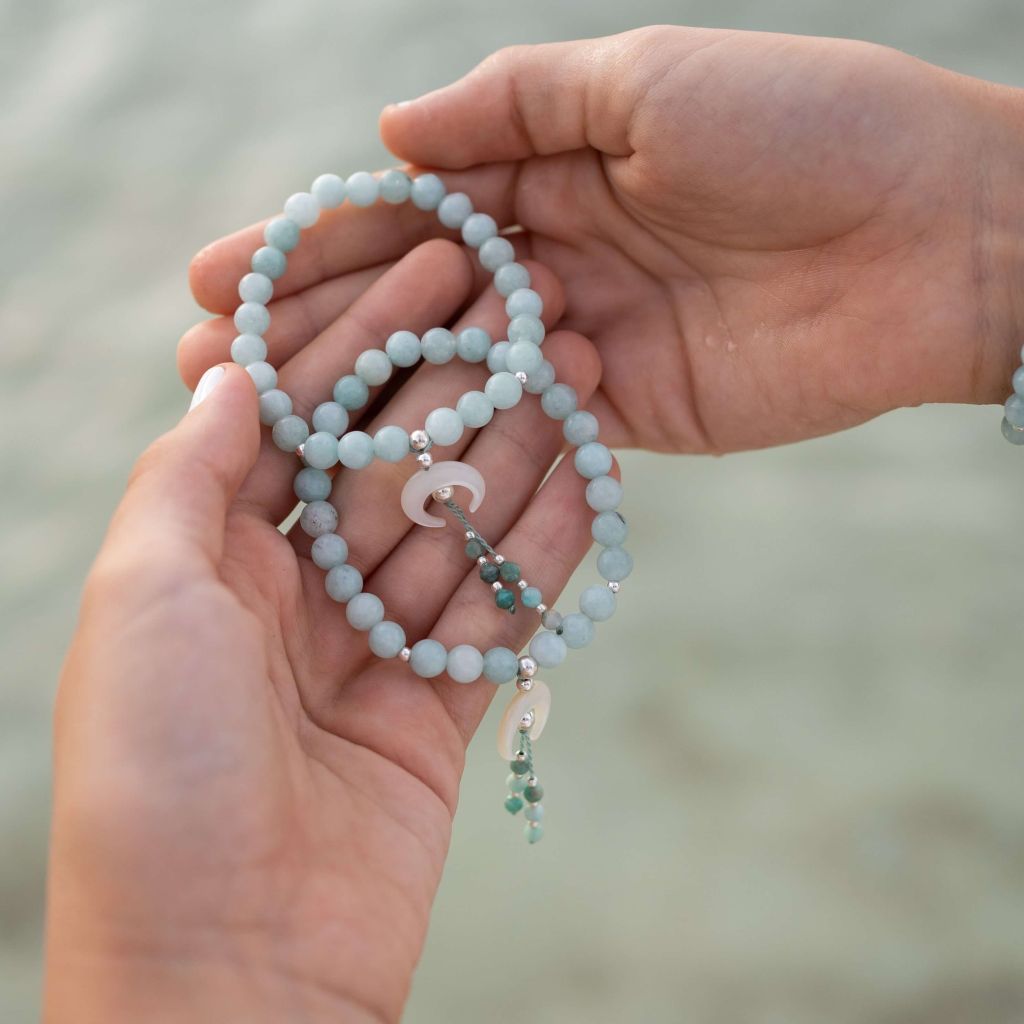 Chandra Amazonite Bracelet | Mala Elements