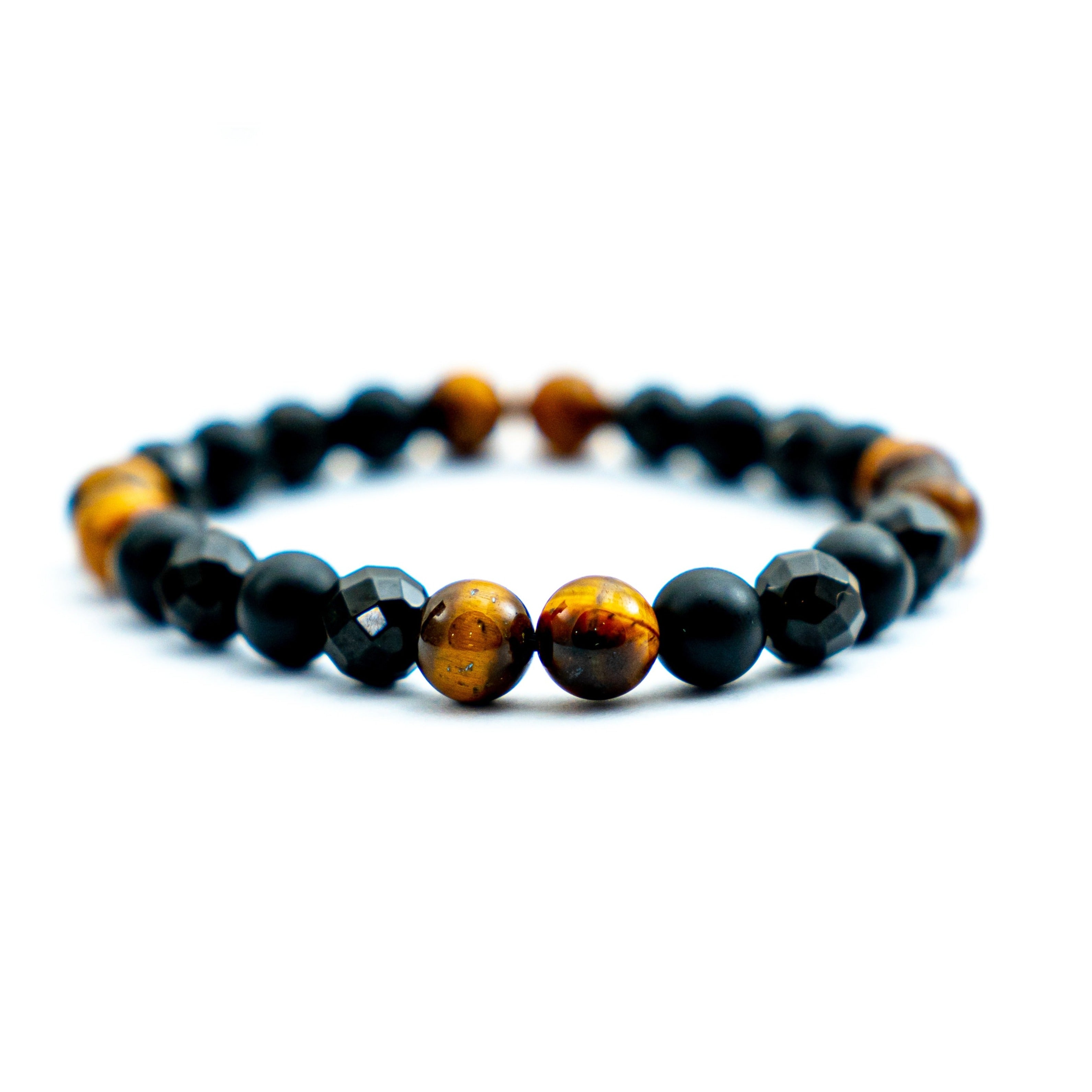 Men's Onyx Bracelet | Tiger Eye Bracelet | Mala Elements