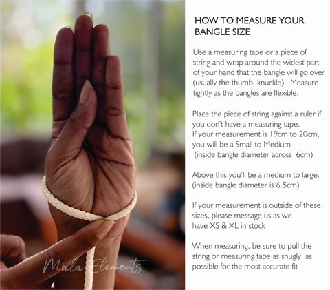 Authentic Thai Buddhist Temple Bangle (Kumlai) Thin