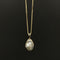 9ct Gold Biwa Pearl Pendant