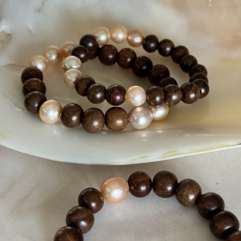 Blushwood Pearl Bracelets
