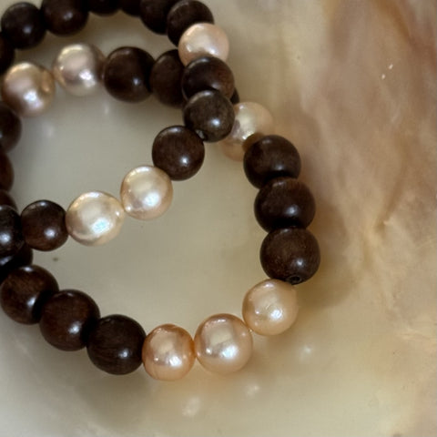 Blushwood Pearl Bracelets