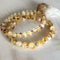 Golden Citrine Beaded Bracelet