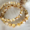 Golden Citrine Beaded Bracelet