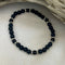 Onyx & Lava Stone Men's Bracelet