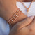 Pink Pearl Bracelets | Peach Moonstone Bracelets | Mala Elements