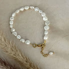 Baroque Pearl Bracelet | Poppy Pearl Bracelet | Mala Elements