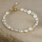Baroque Pearl Bracelet | Poppy Pearl Bracelet | Mala Elements