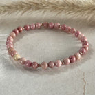 Women's Rhodonite Bracelets | Pink Rhodonite Bracelets | Mala Elements