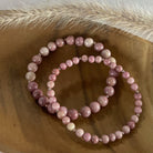 Women's Rhodonite Bracelets | Pink Rhodonite Bracelets | Mala Elements