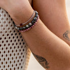 Women's Rhodonite Bracelets | Pink Rhodonite Bracelets | Mala Elements