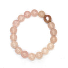 Rose Quartz Pearl Bracelet | Mala Elements