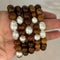 Ella South Sea Pearl & Wood bracelets