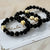 Phoenix Gold – Ebony & South Sea Pearl Bracelet