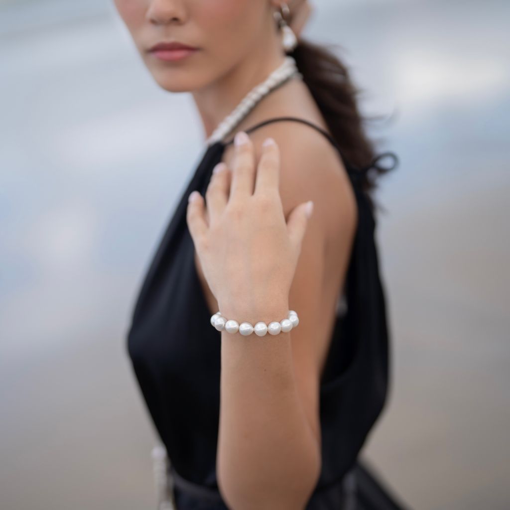 Talissa Strand Bracelet | Beaded Strand Bracelet | Mala Elements