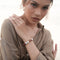 Ella Luxe South Sea Pearl and Wood Bracelet