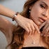 Ella South Sea Pearl & Wood bracelets
