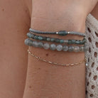 Tourmaline Compassion Bracelet | Women Pearl Bracelet | Mala Elements