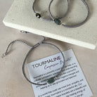 Tourmaline Compassion Bracelet | Women Pearl Bracelet | Mala Elements