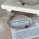 Tourmaline Compassion Bracelet | Women Pearl Bracelet | Mala Elements