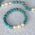 Turquoise Multi Pearl Bracelet