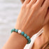 Turquoise Single Pearl Bracelet