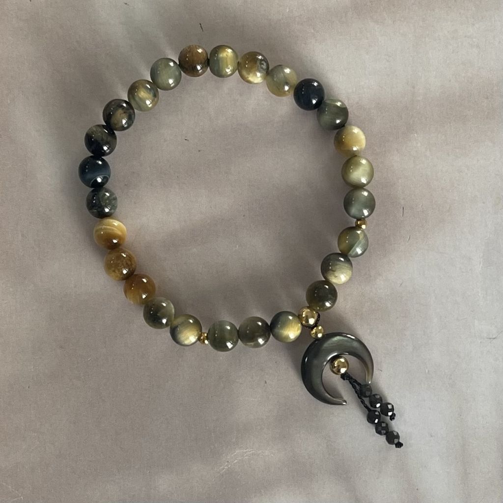 Tiger Eye Beads Bracelets | Chandra Eye Bracelets | Mala Elements