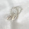 Keshi Pearl Tiny Hoop Earrings