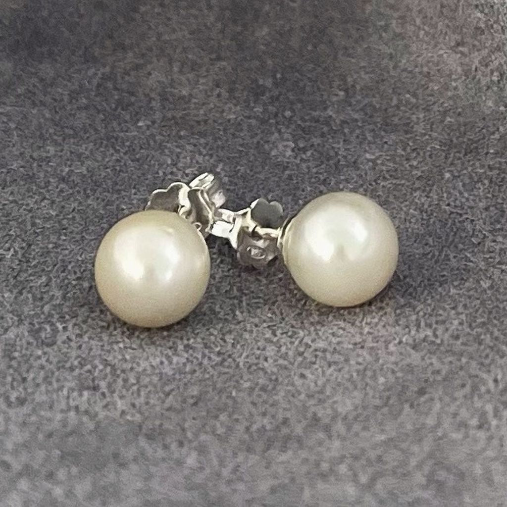 Pearl Stud Earrings | South Sea Earrings | Mala Elements