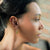 Peridot Tiny Hoop Earrings