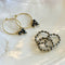 Pyrite Hoop Earrings