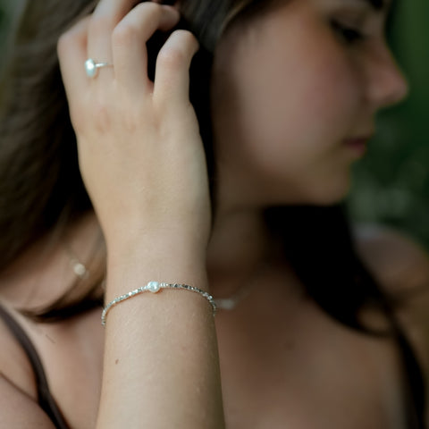 Keshi Pearl Riley Bracelet