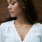 Floating South Sea Pearl on Sterling Silver Chain