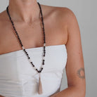 Rose Quartz Bead Necklace | Mala Elements
