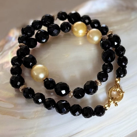 Phoenix Gold South Sea Pearl Collar Necklace