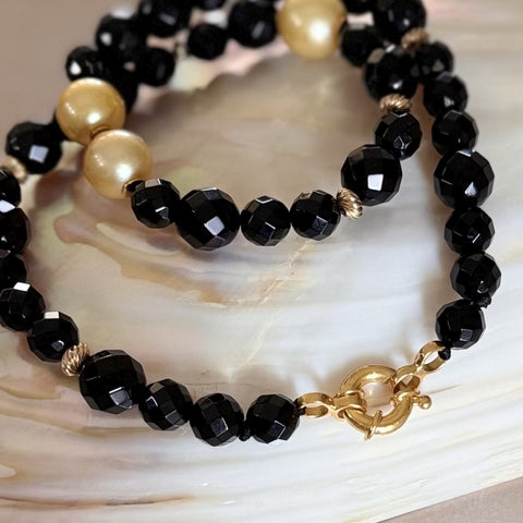 Phoenix Gold South Sea Pearl Collar Necklace