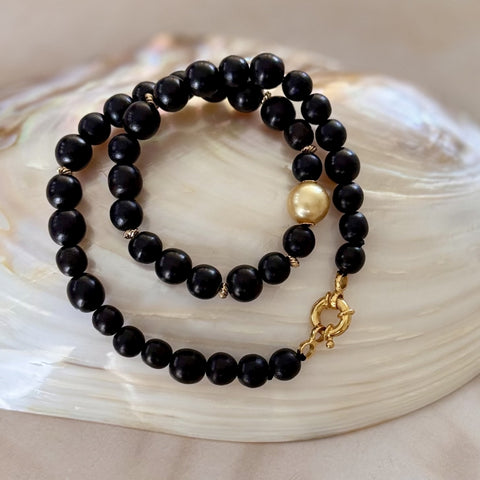 Phoenix Gold South Sea Pearl Collar Necklace