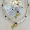 Fine prehnite crystal necklace with Buddhist charm