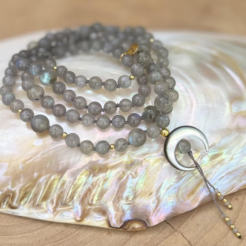 Chandra Labradorite Mala