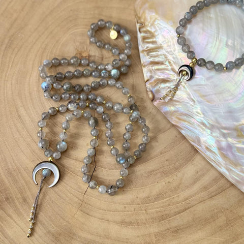 Chandra Labradorite Mala