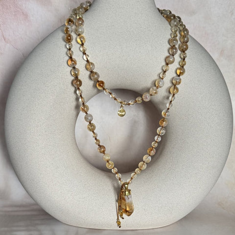 Citrine 108 Bead Mala
