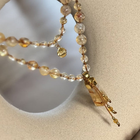 Citrine 108 Bead Mala