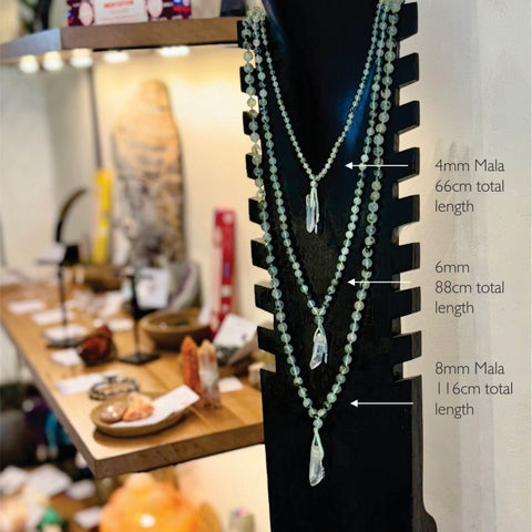 Inner Knowing Cyrstal Point Mala