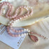 Rose Quartz & Clear Quartz 108 Bead Mala Necklace – Higher Love