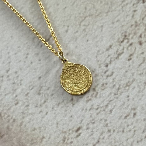 Tibetan Kalachakra Pendant Necklace