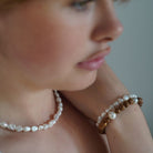 Baroque Pearl Necklace | Poppy Pearl Necklace | Mala Elements
